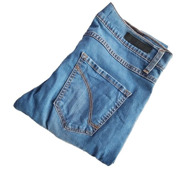 Ring of Fire Jeans Men's Size W33 L32 Straight Leg Slim Fit Med Wash Stretch - Picture 6 of 16